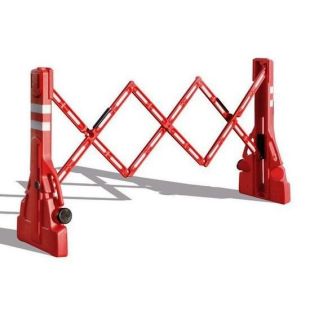 Bariera harmonijkowa nożycowa | zapora drogowa rozsuwana